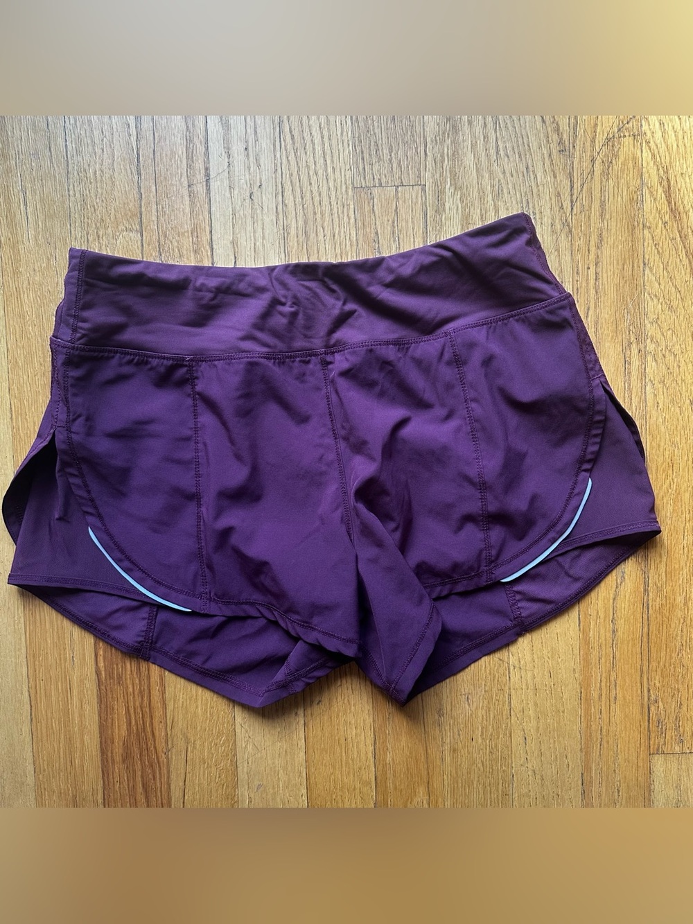 ZYIA Plum Athletic Running Shorts